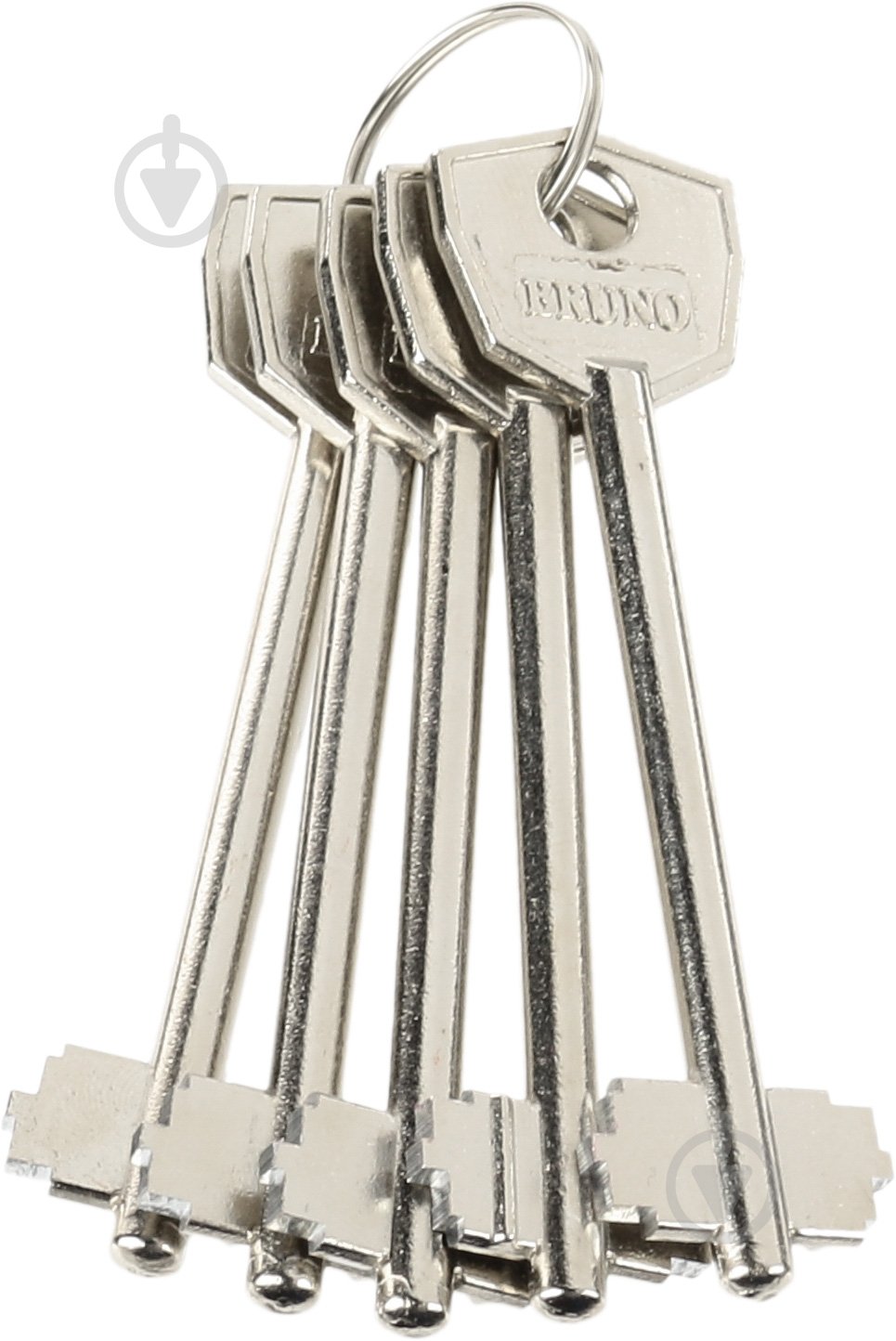 Дверной замок входной Bruno 1082 хром - фото 4