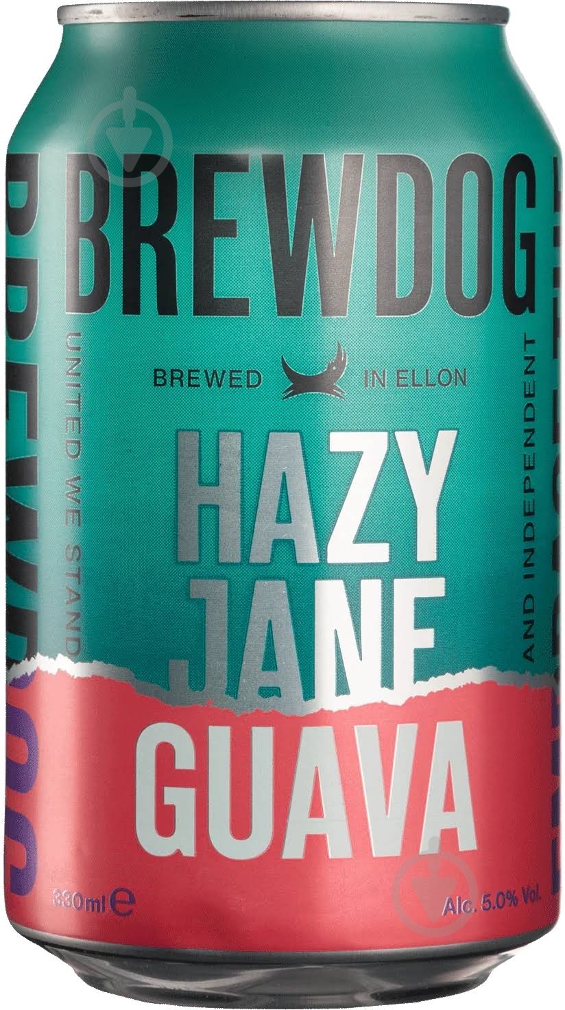 Пиво BrewDog Hazy Jane Guava 0,33 л - фото 1