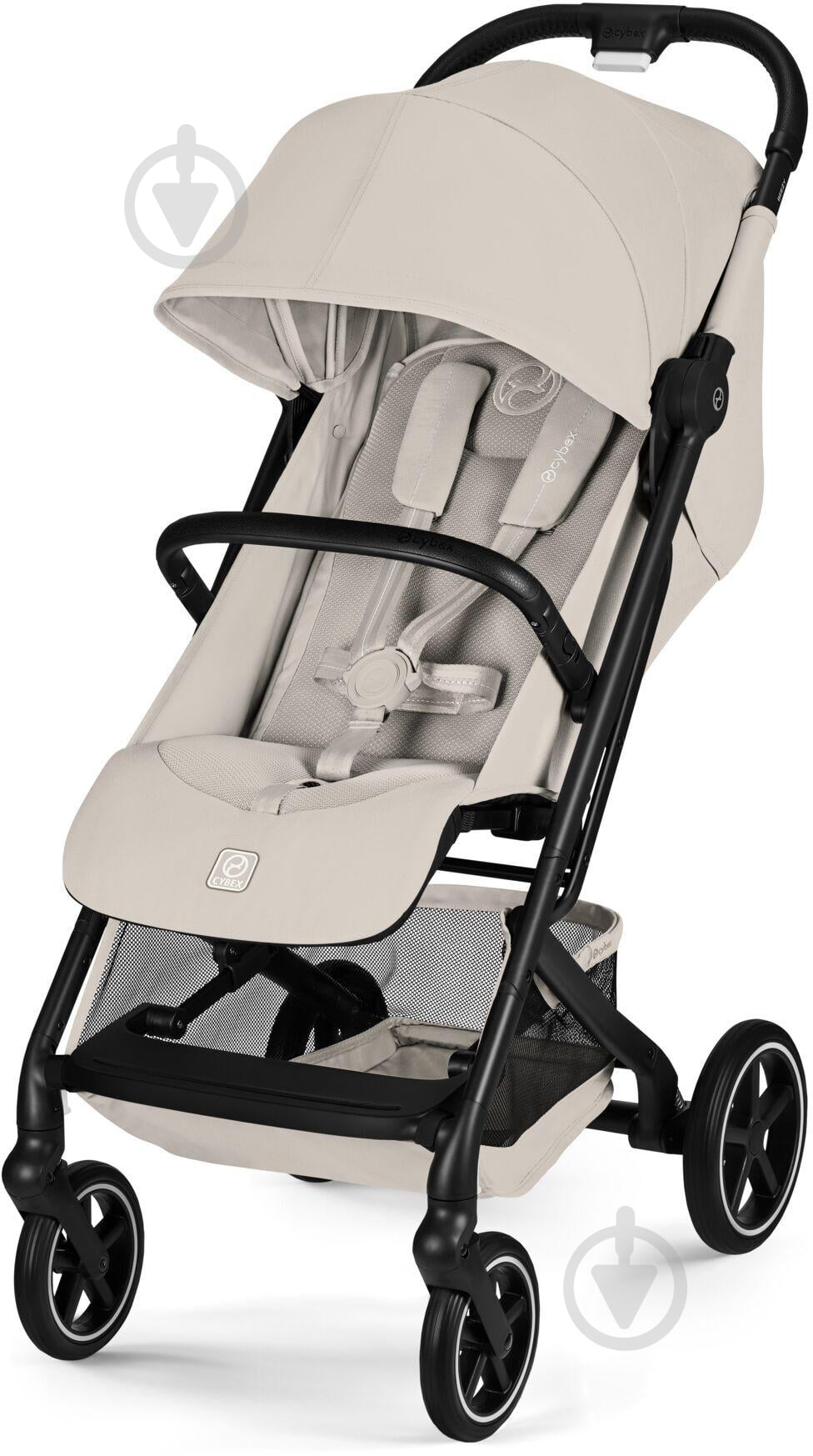 Коляска Cybex Beezy Dune Grey с бампером 526000907 - фото 1 Коляска Cybex Beezy Dune Grey с бампером 526000907 - фото 1