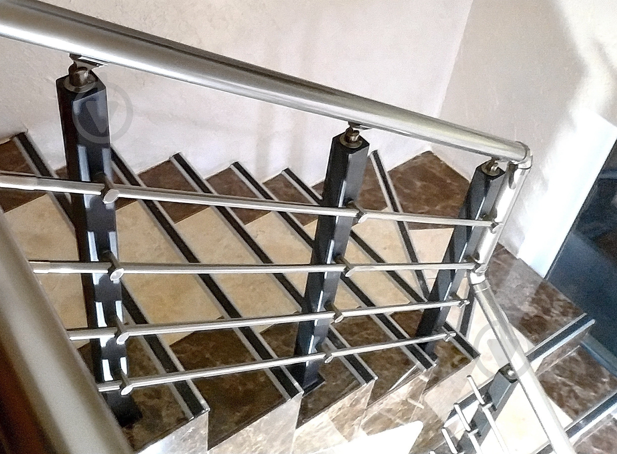 Стойка для перил Лофт 50*50*880 мм. (в сборе) - фото 16