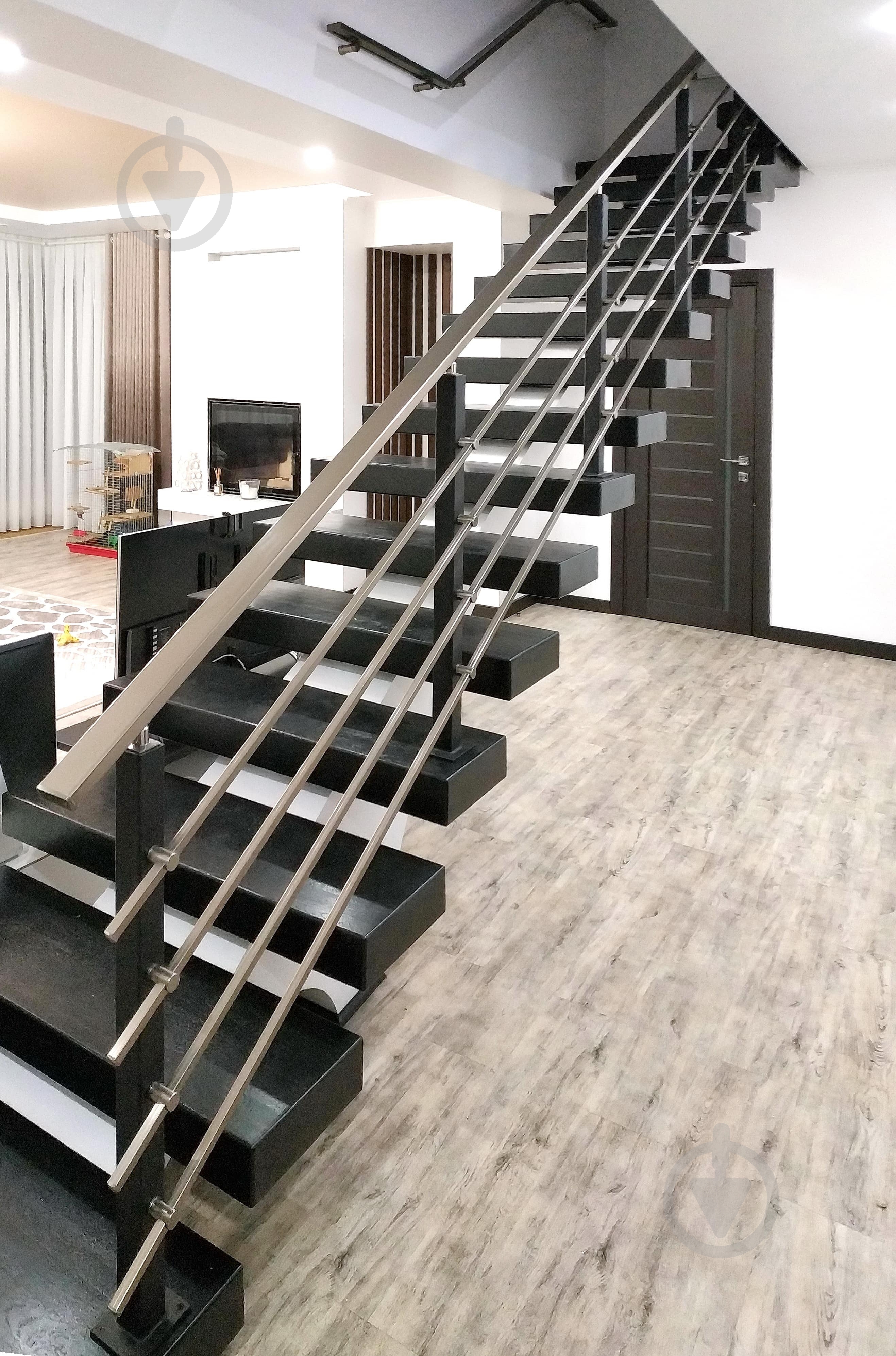 Стойка для перил Лофт 50*50*880 мм. (в сборе) - фото 10