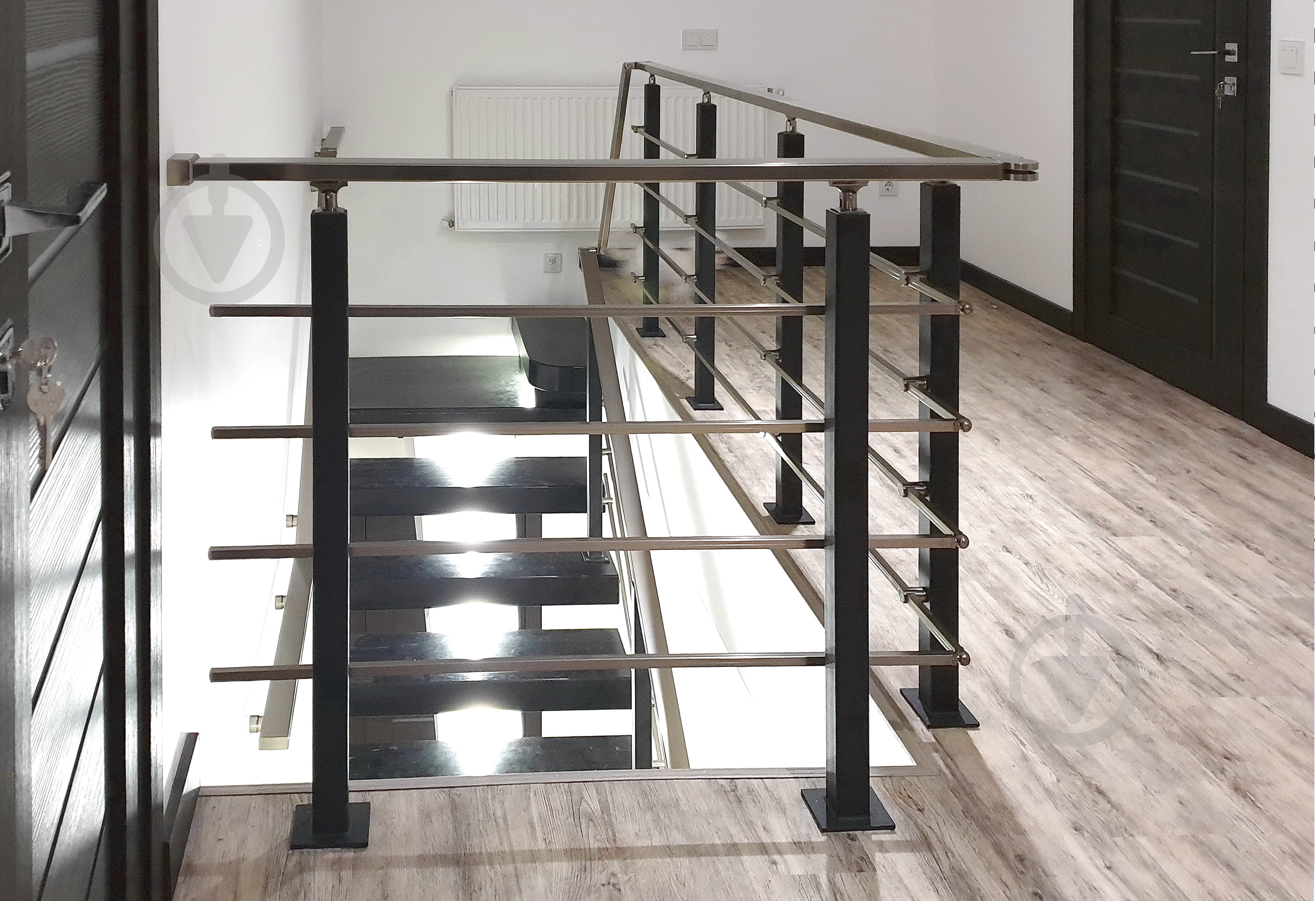 Стойка для перил Лофт 50*50*880 мм. (в сборе) - фото 13