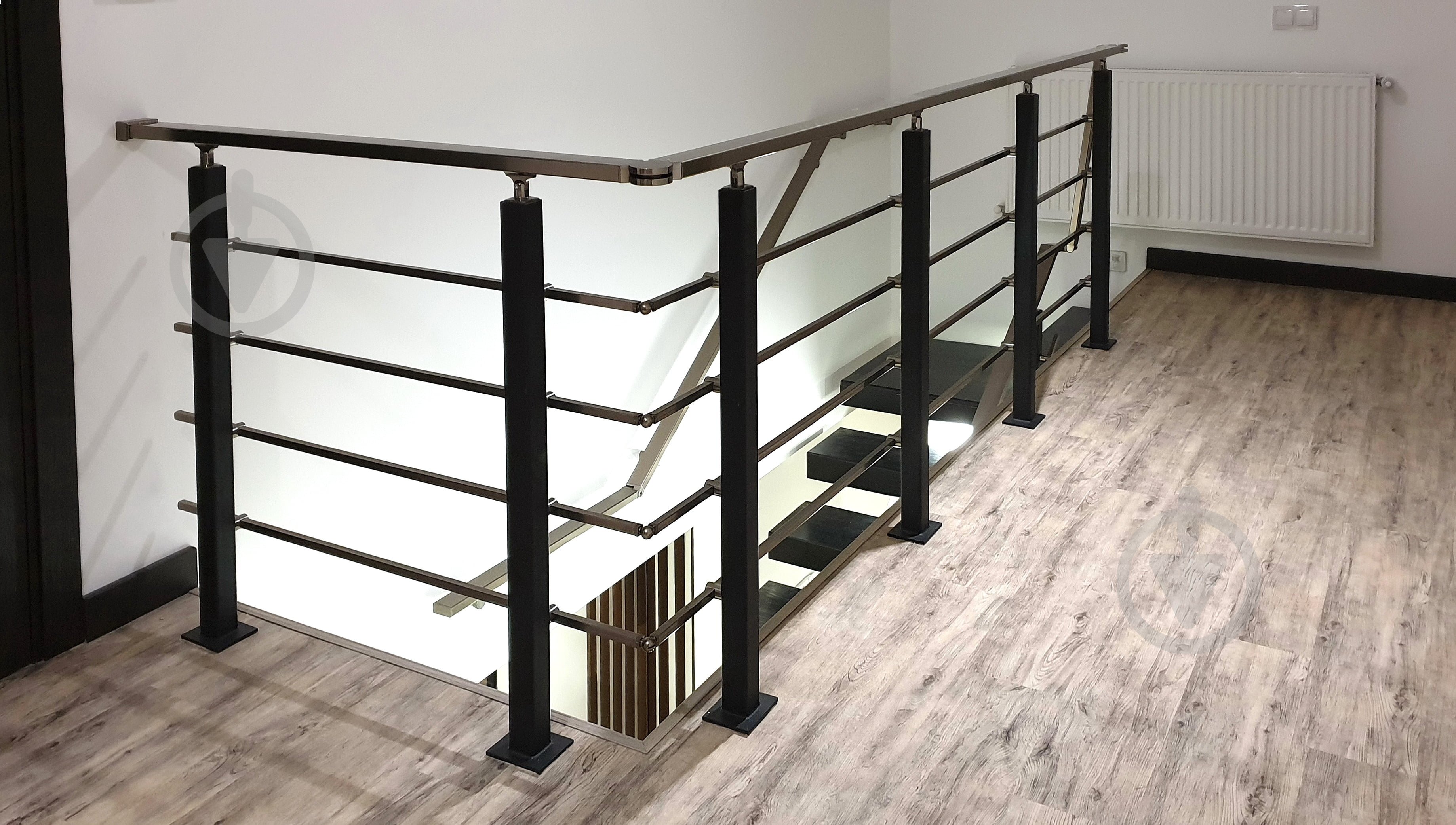 Стойка для перил Лофт 50*50*880 мм. (в сборе) - фото 12