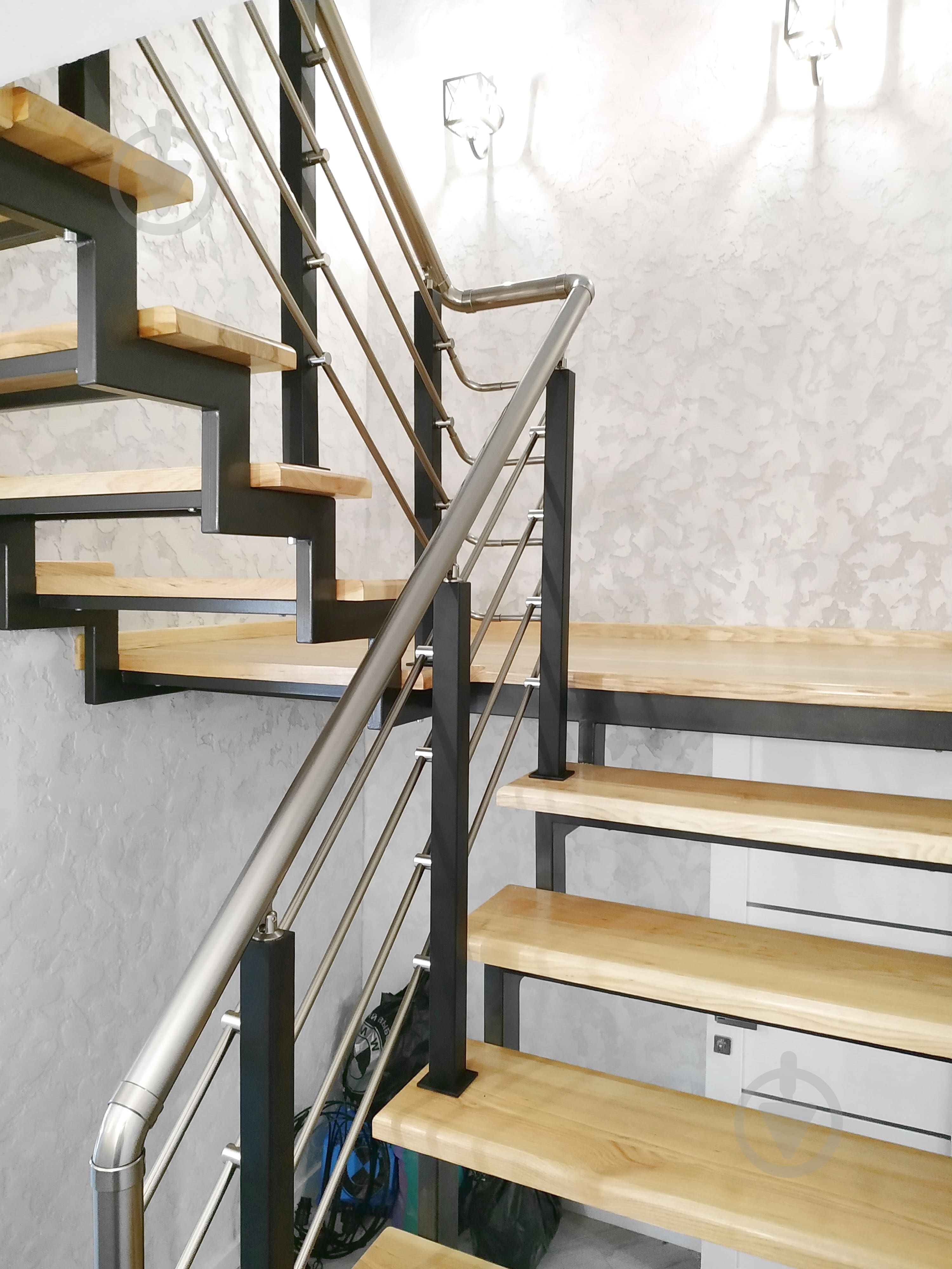 Стойка для перил Лофт 50*50*880 мм. (в сборе) - фото 3