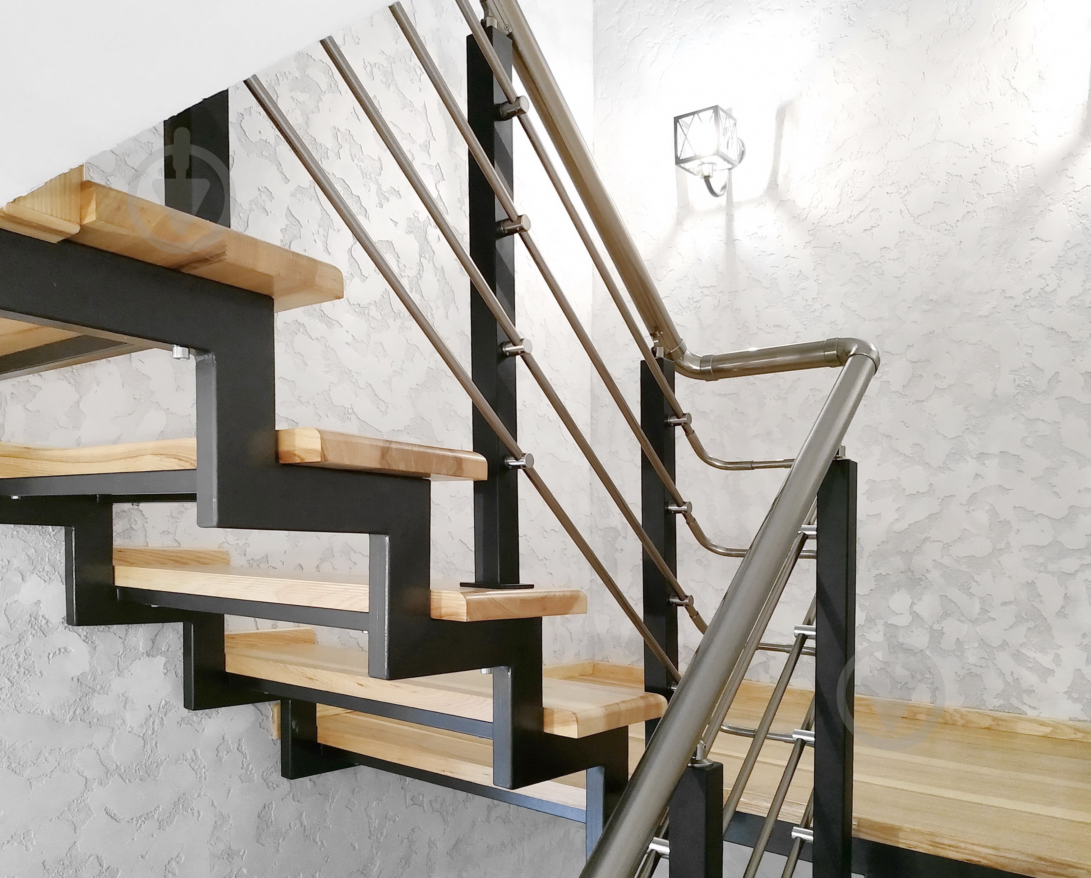 Стойка для перил Лофт 50*50*880 мм. (в сборе) - фото 14