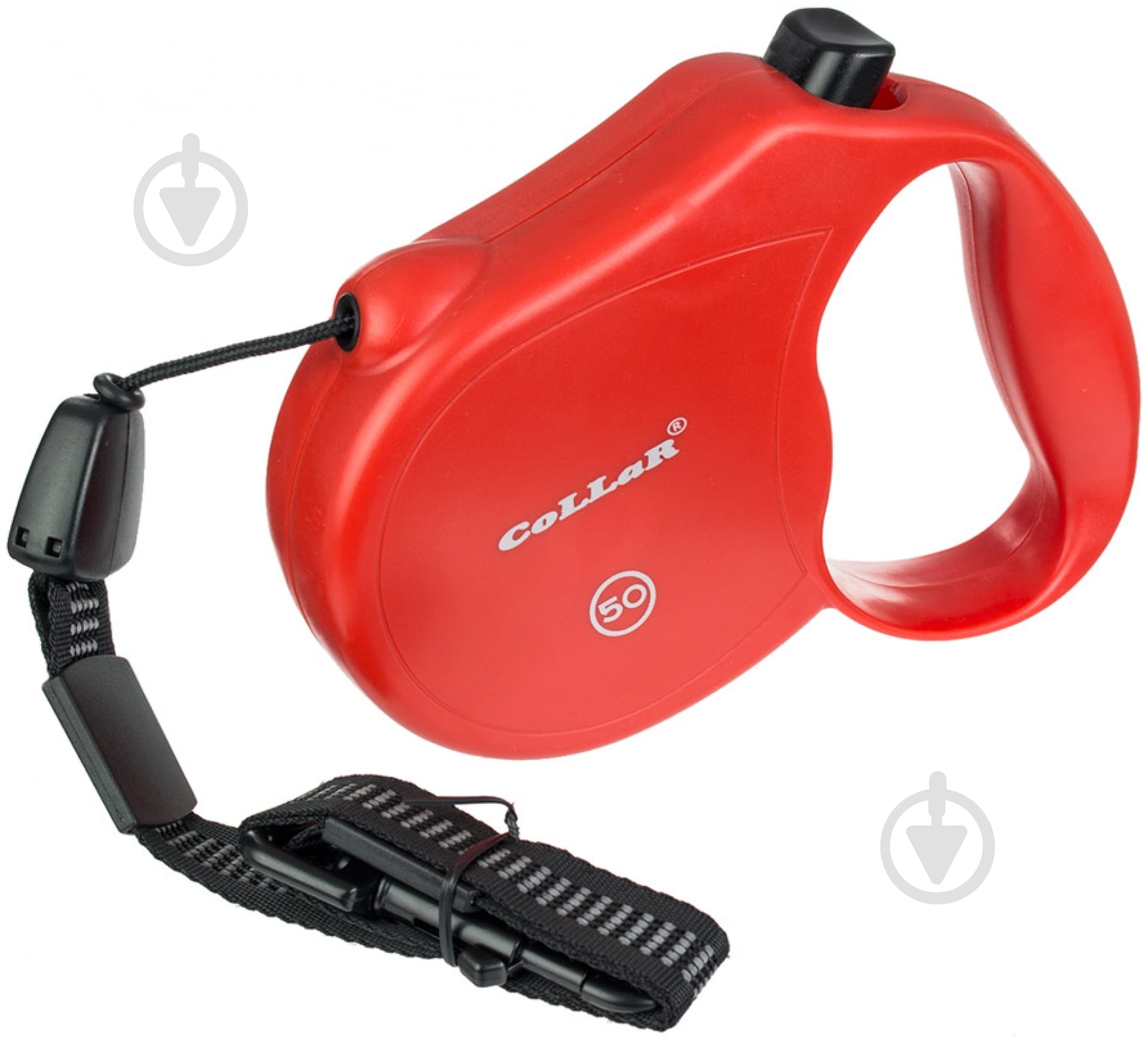 Поводок-рулетка Collar Control до 50 кг 5 м красный 81123 - фото 2
