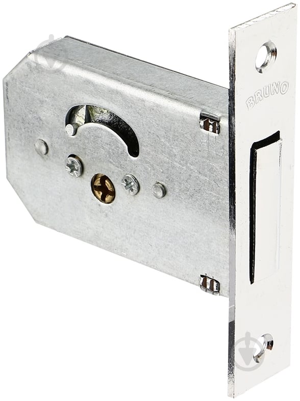 Дверной замок входной Bruno 156F хром - фото 1