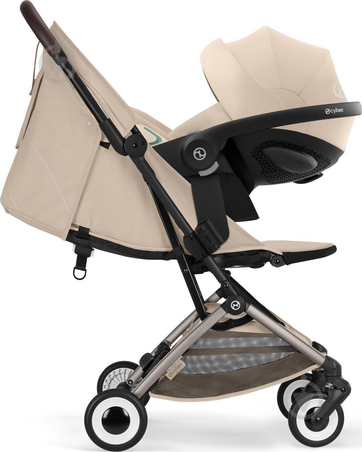 Коляска Cybex Orfeo TPE Almond Beige 526001031 - фото 5