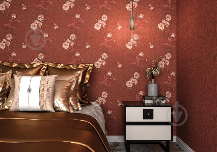 Обои виниловые горячего тиснения Vinil Леонсия декор ТФШ2-0937 1,06x10,05 м - фото 2