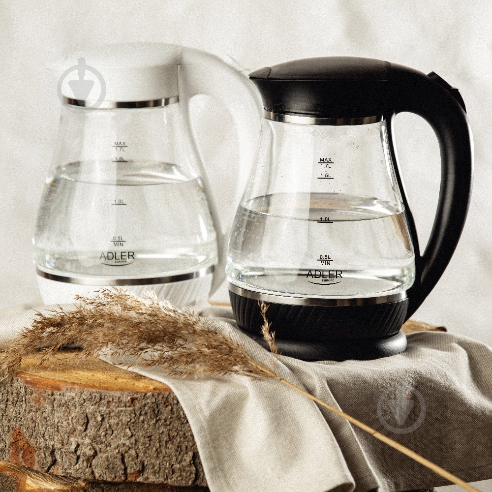 Электрочайник Adler AD 1274 white - фото 6