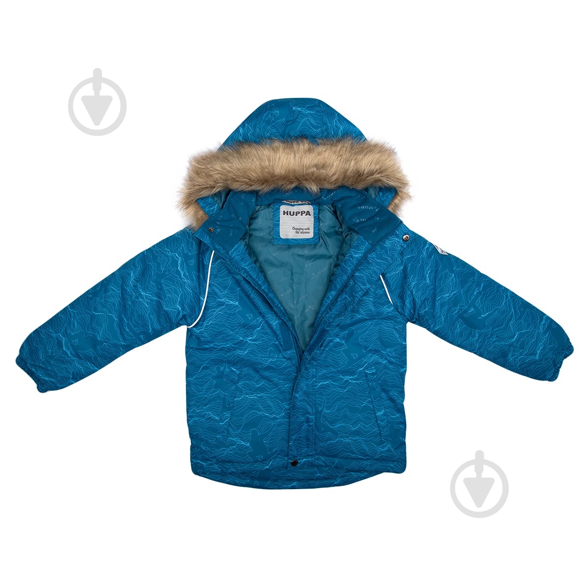 Комплект детской одежды для мальчиков HUPPA Winter рост 98 бирюзово-зеленый с принтом 41480030-12466-098 - фото 4 Комплект детской одежды для мальчиков HUPPA Winter рост 98 бирюзово-зеленый с принтом 41480030-12466-098 - фото 4