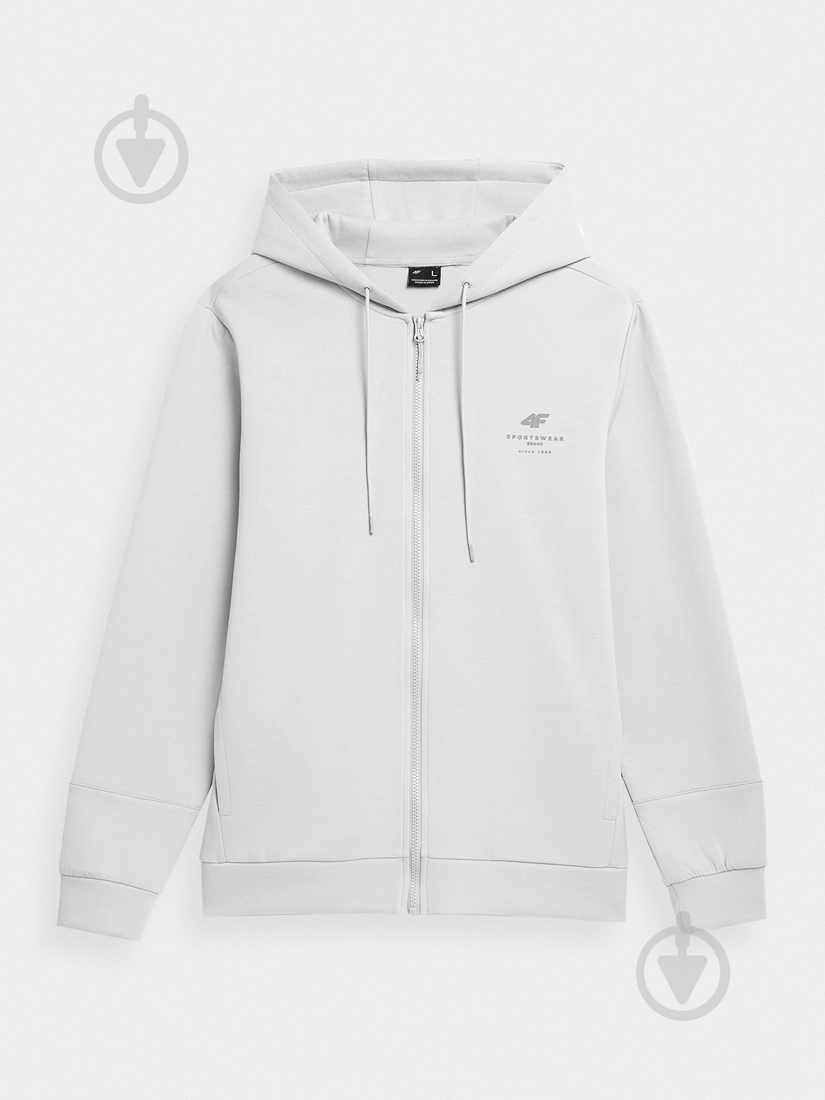 Джемпер 4F SWEATSHIRT M265 4FSS23TSWSM265-25S р.2XL серый - фото 3