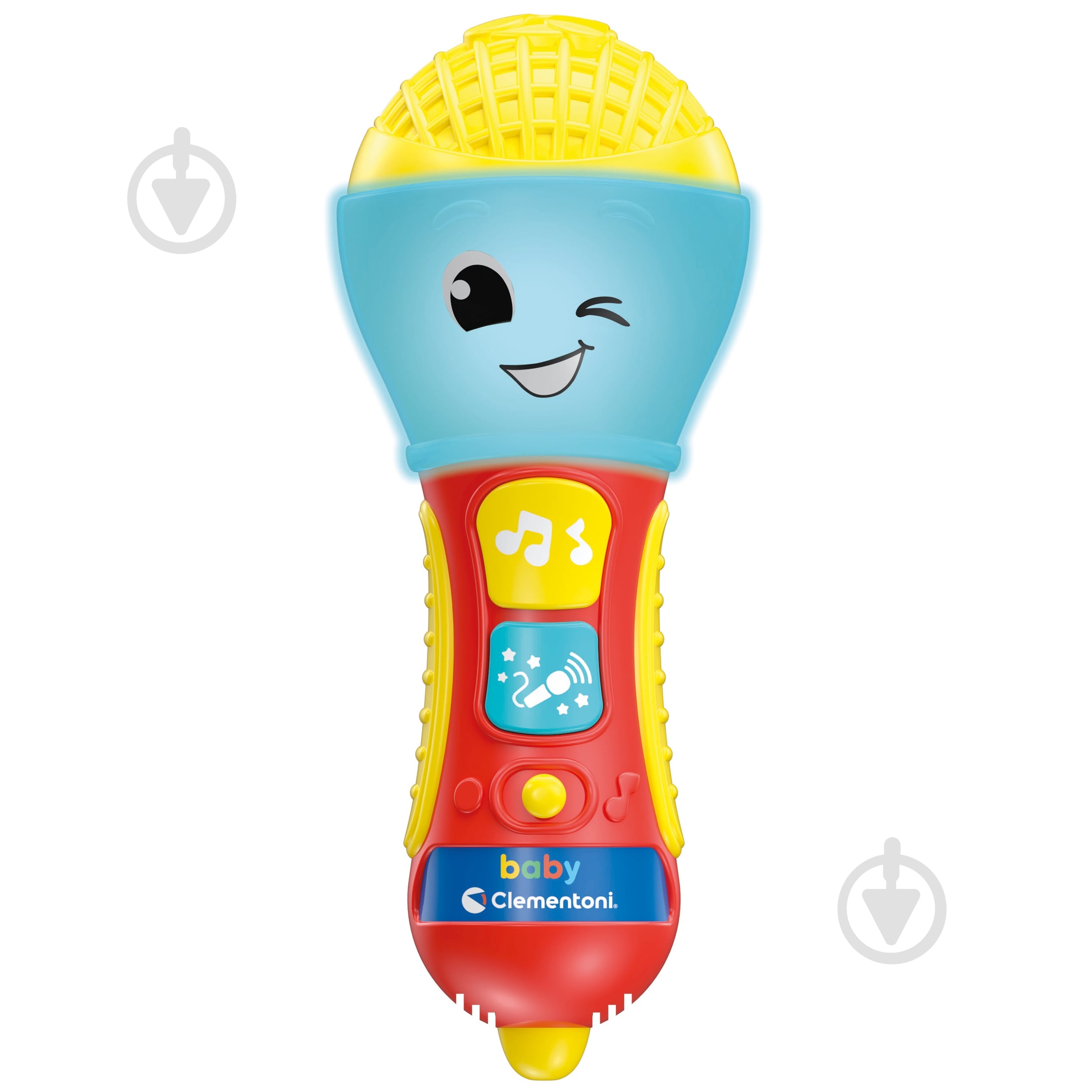 Игрушка развивающая Clementoni "Baby Microphone" 17913 - фото 1