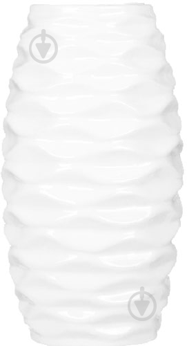Ваза керамическая Lefard 30 см 940-240 30 см белая 940-240 - фото 1