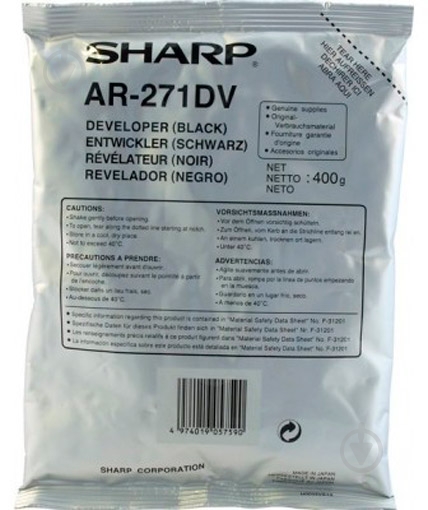 Девелопер Sharp 50K AR271DV черный - фото 1