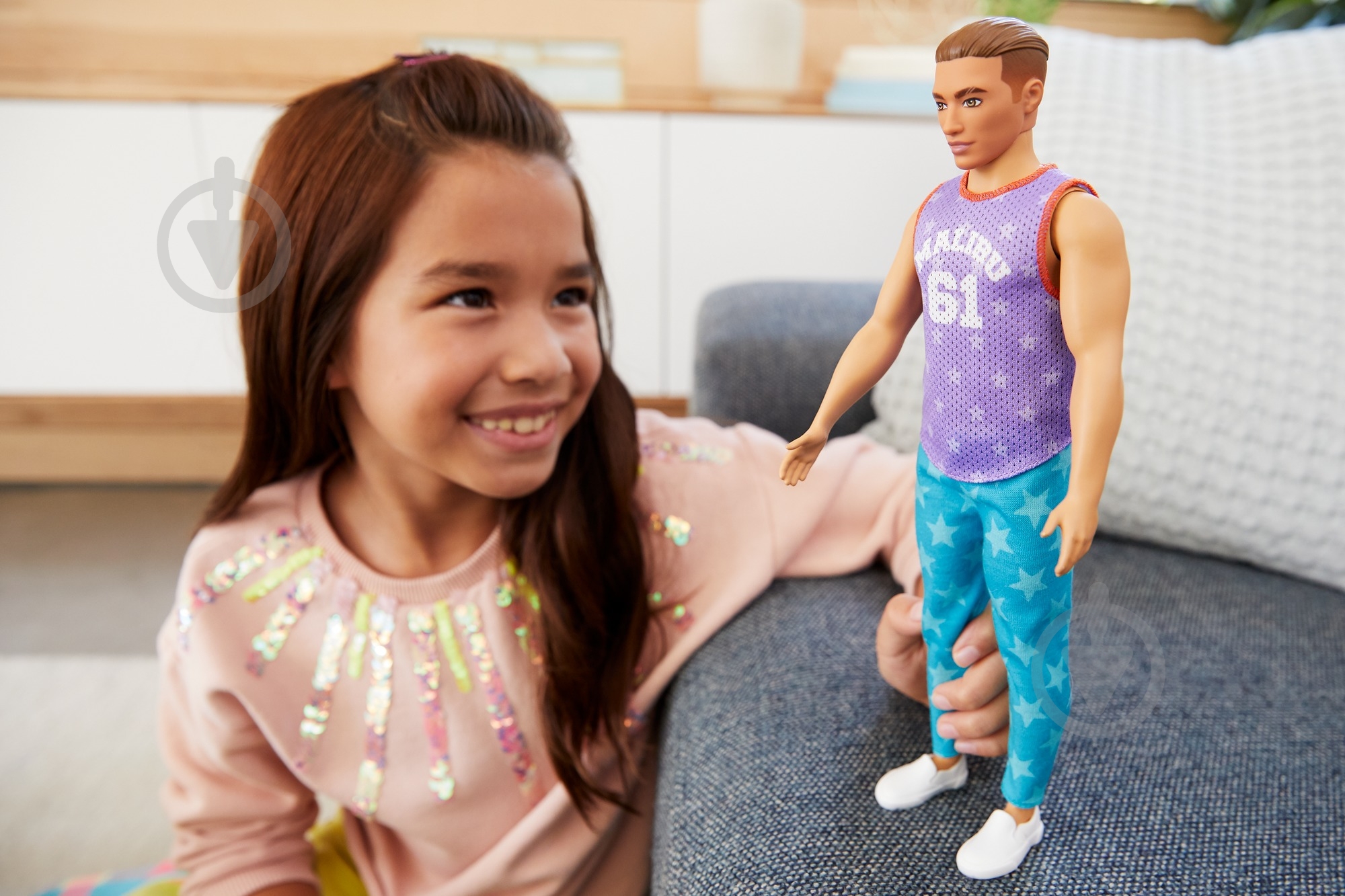 Кукла Barbie Кен Модник в майке Малибу GRB89 - фото 2