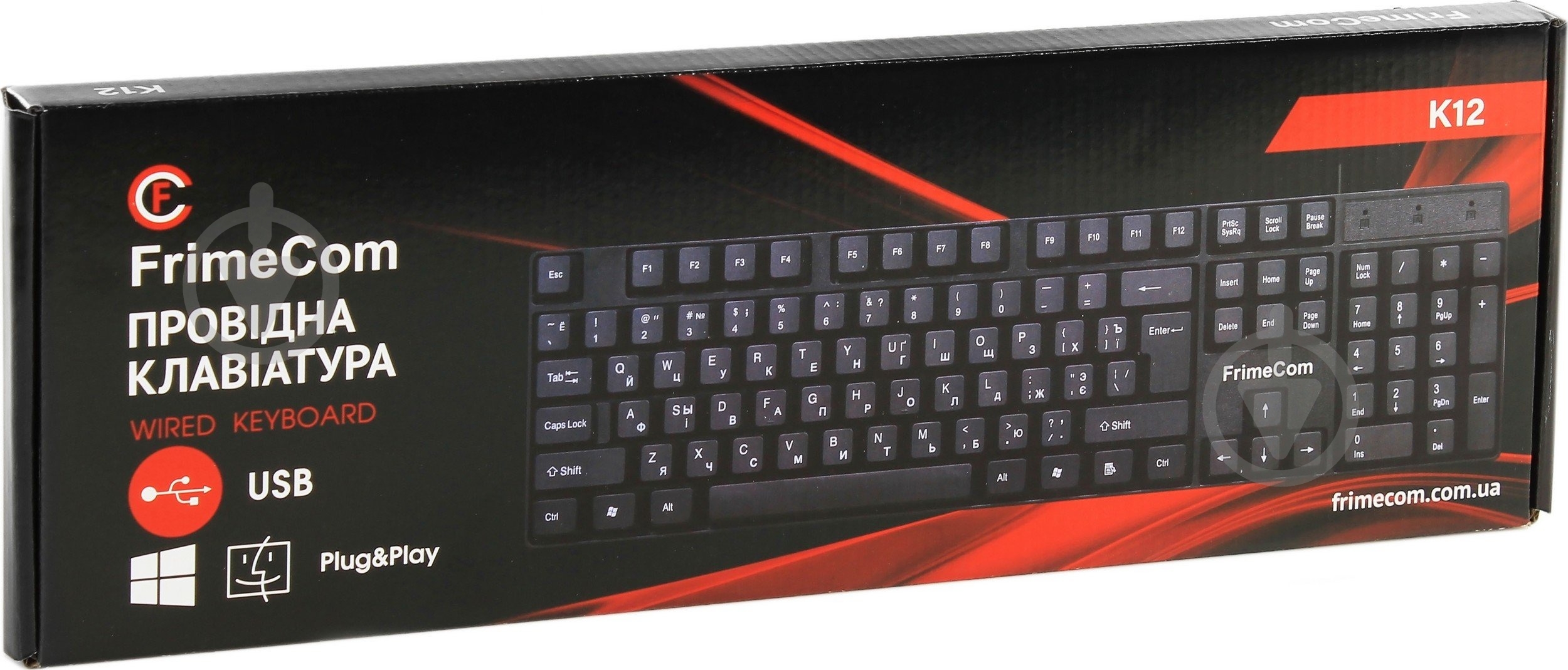 Клавиатура Frimecom (K12) black - фото 3
