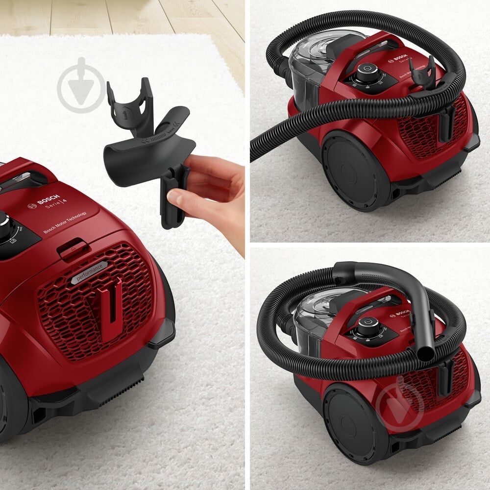 Пылесос Bosch BGC21X350 red - фото 7
