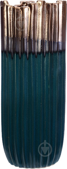 Ваза керамическая Lefard 30813 см 919-332 30 см зеленая 919-332 - фото 1