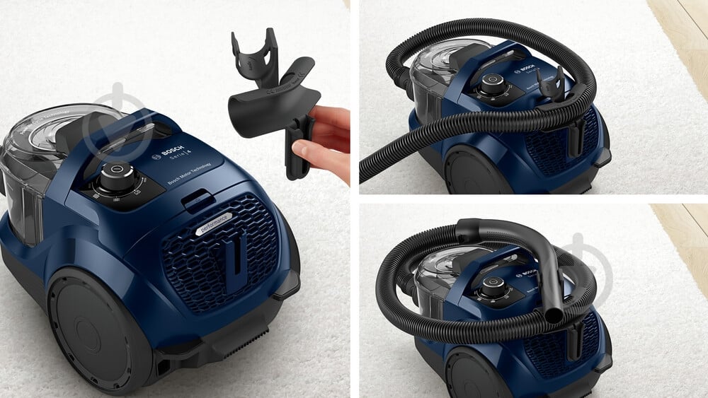 Пилосос Bosch BGS21X320 blue - фото 7
