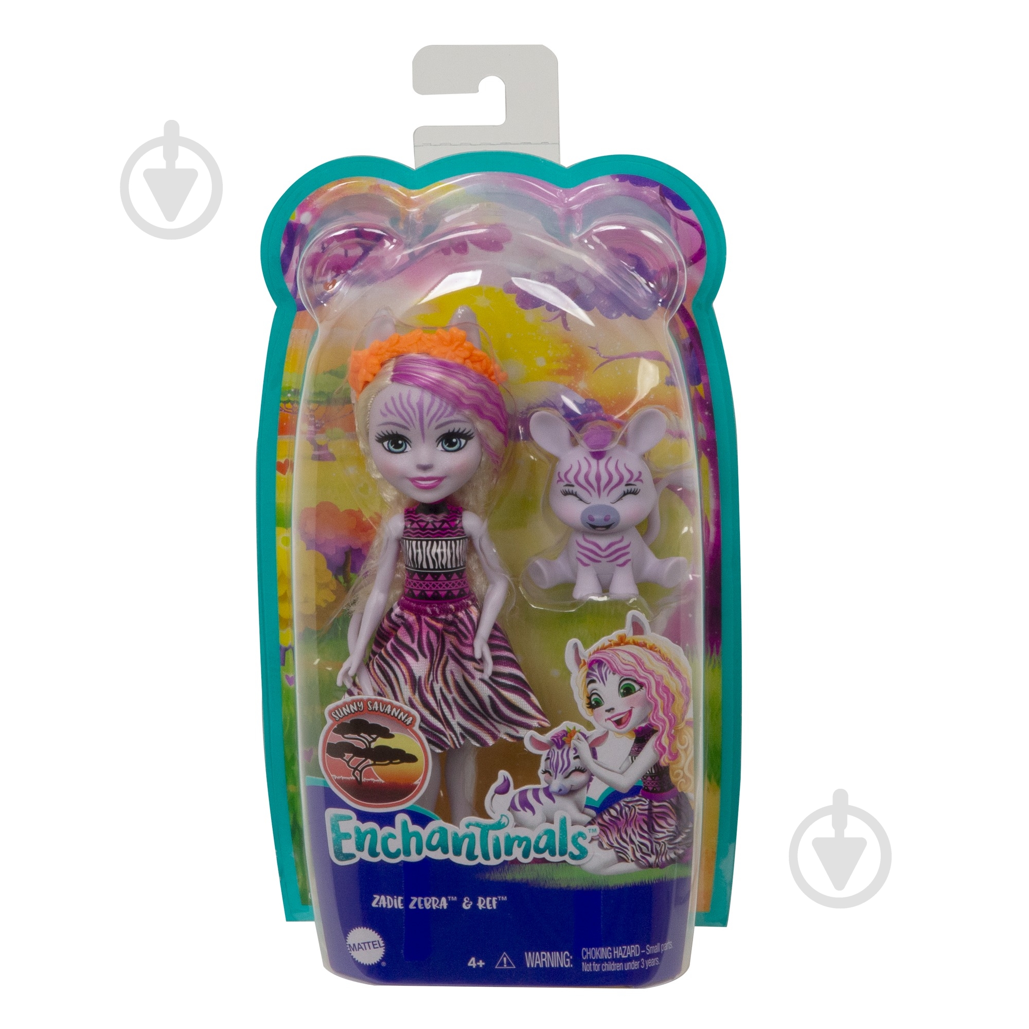 Кукла Enchantimals Зебра Зеди GTM27 - фото 6 Кукла Enchantimals Зебра Зеди GTM27 - фото 6