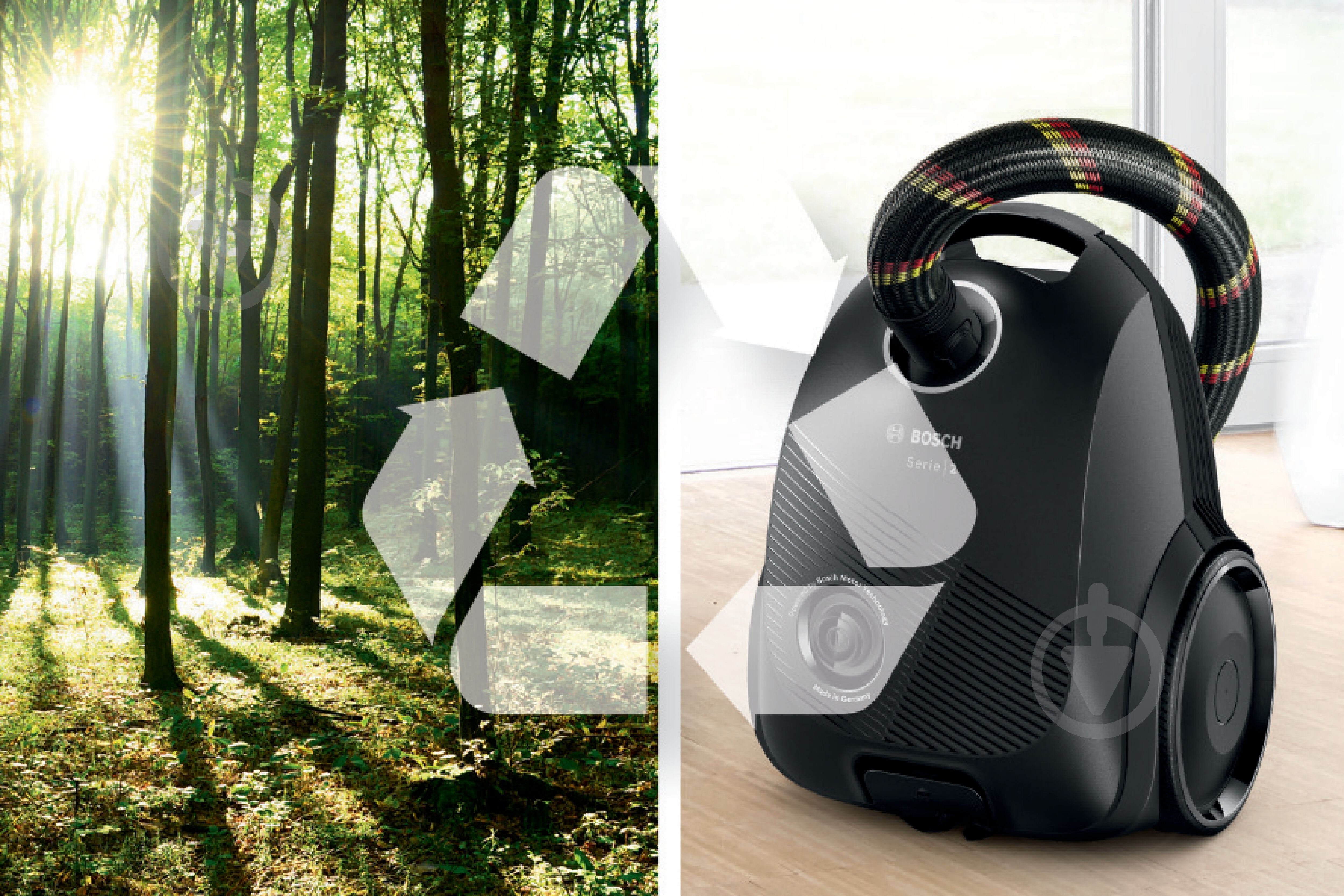 Пылесос Bosch Serie 2 BGBS2BA1P black - фото 4