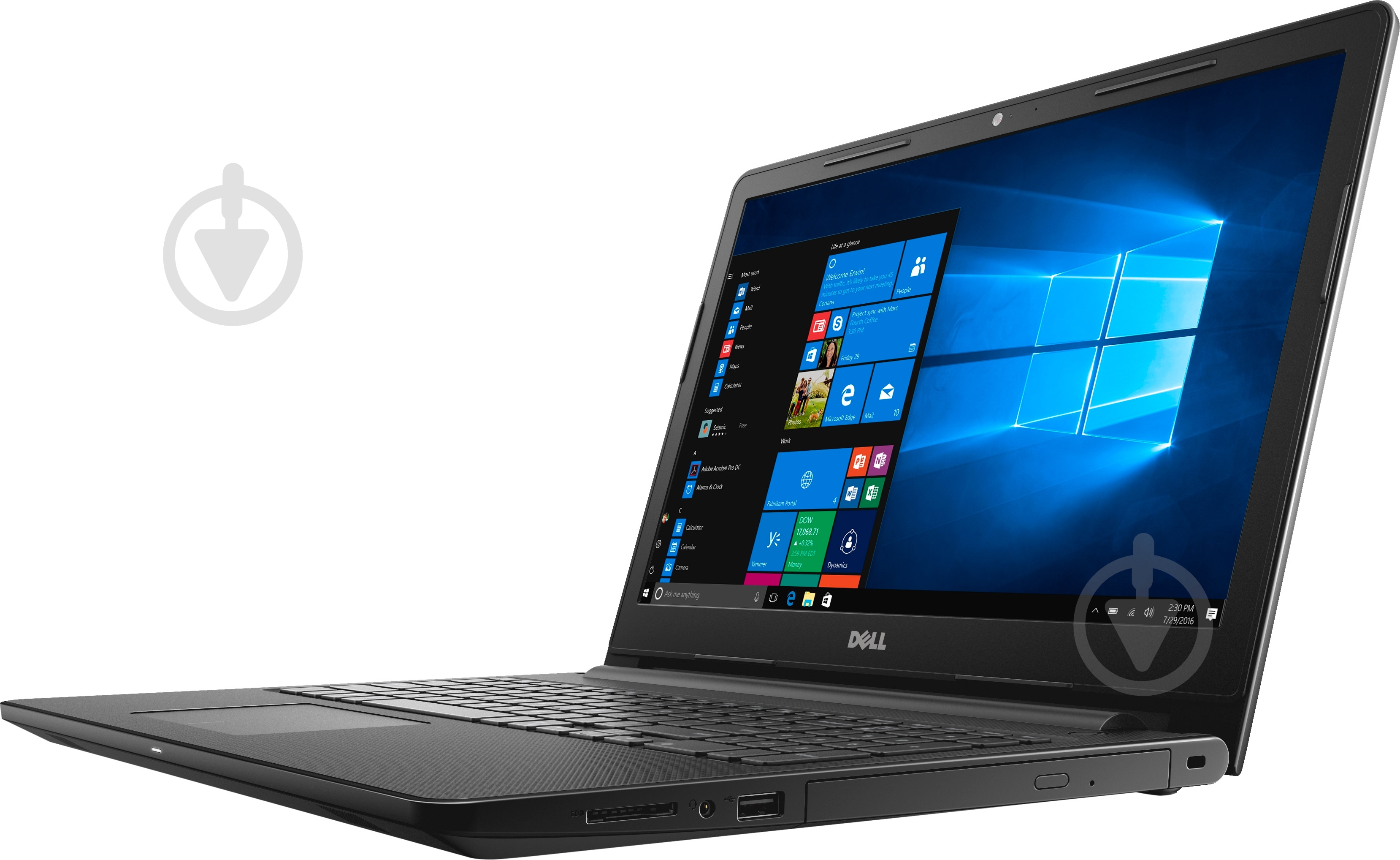 Ноутбук Dell Inspiron 3576 15,6" (I3578S2DDW-70B) black - фото 4