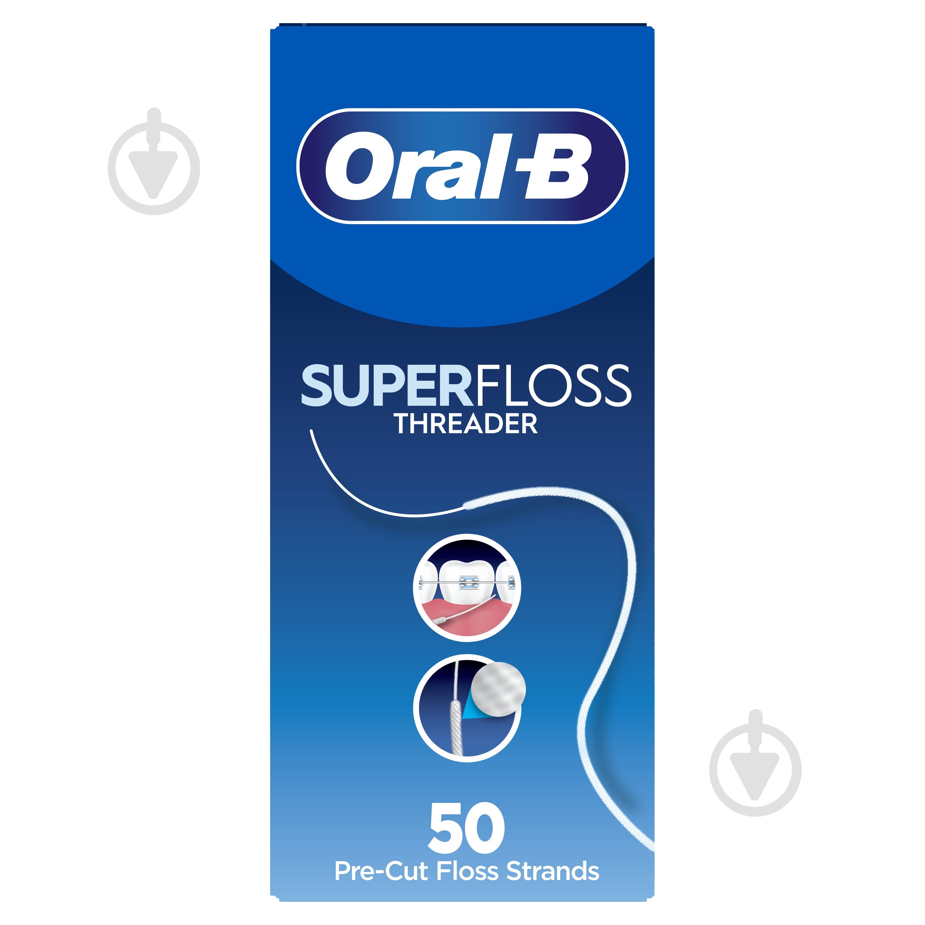 Флосс зубной Oral-B Superfloss 50 м - фото 1