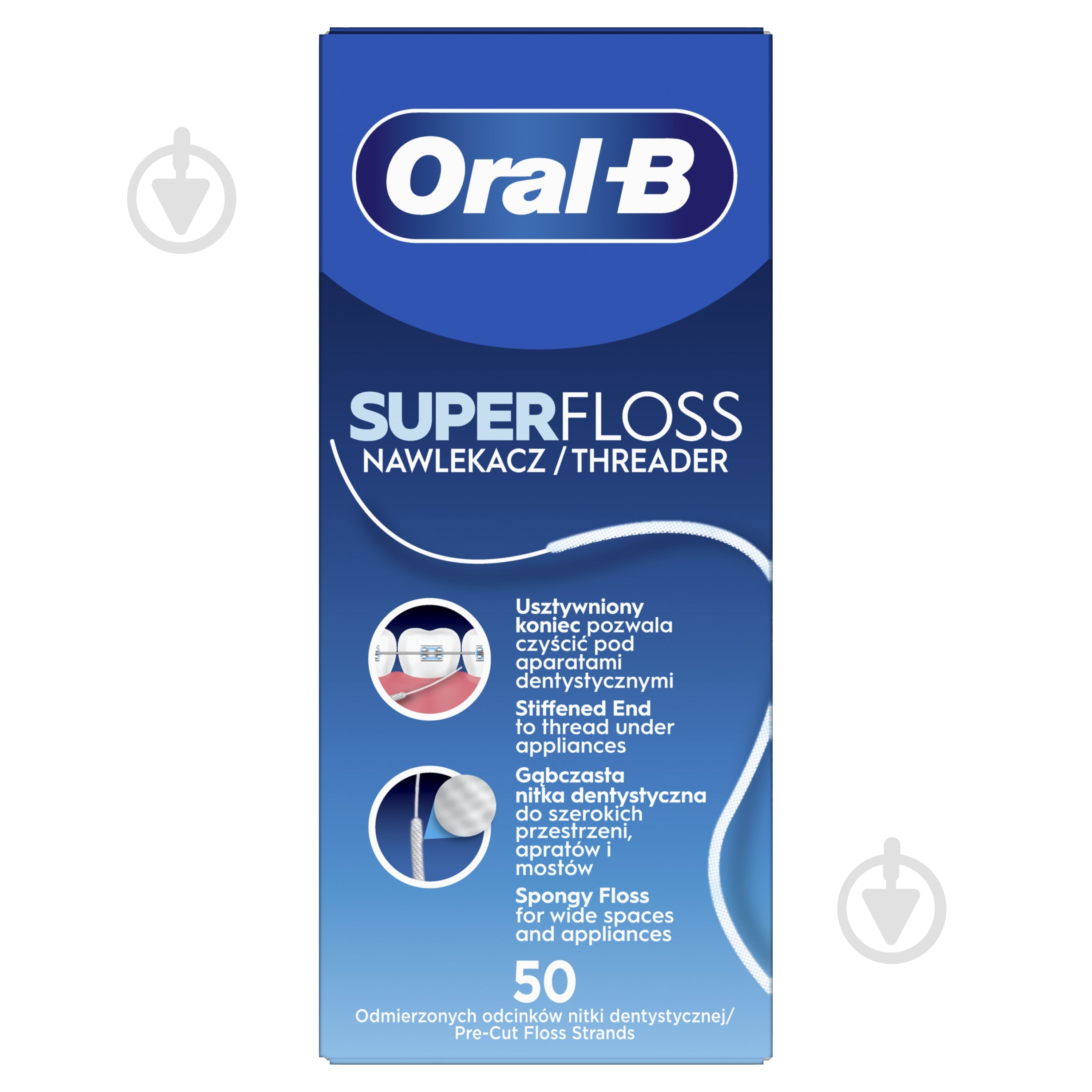 Флосс зубной Oral-B Superfloss 50 м - фото 2