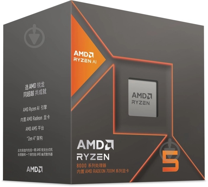 Процесор AMD AMD Ryzen 5 8600G 4,3 GHz Socket AM5 Box (100-100001237BOX) - фото 1