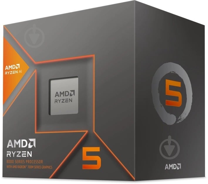 Процесор AMD AMD Ryzen 5 8600G 4,3 GHz Socket AM5 Box (100-100001237BOX) - фото 3