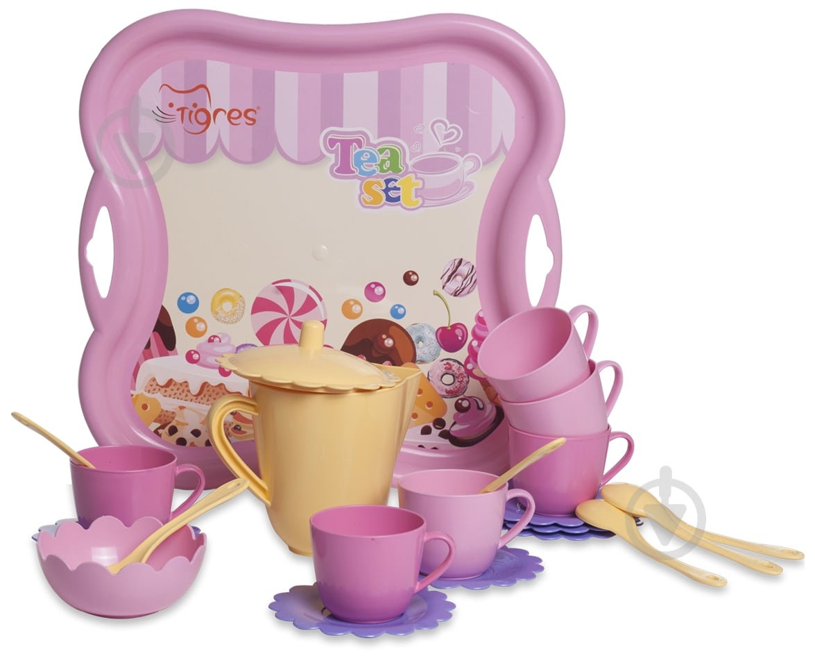 Игровой набор посуды Тигрес Веселый праздник - фото 1