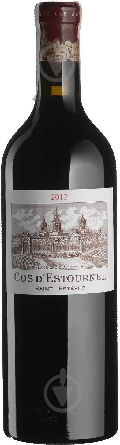Вино Chateau Cos d'Estournel 2012 0,75 л - фото 1 Вино Chateau Cos d'Estournel 2012 0,75 л - фото 1