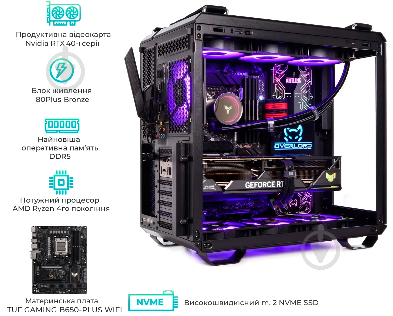 Системный блок Artline Gaming GT502 (GT502v28Win) black - фото 10 Системный блок Artline Gaming GT502 (GT502v28Win) black - фото 10