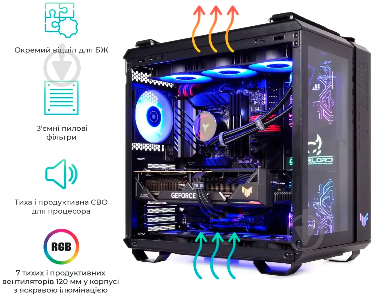 Системный блок Artline Gaming GT502 (GT502v28Win) black - фото 11 Системный блок Artline Gaming GT502 (GT502v28Win) black - фото 11