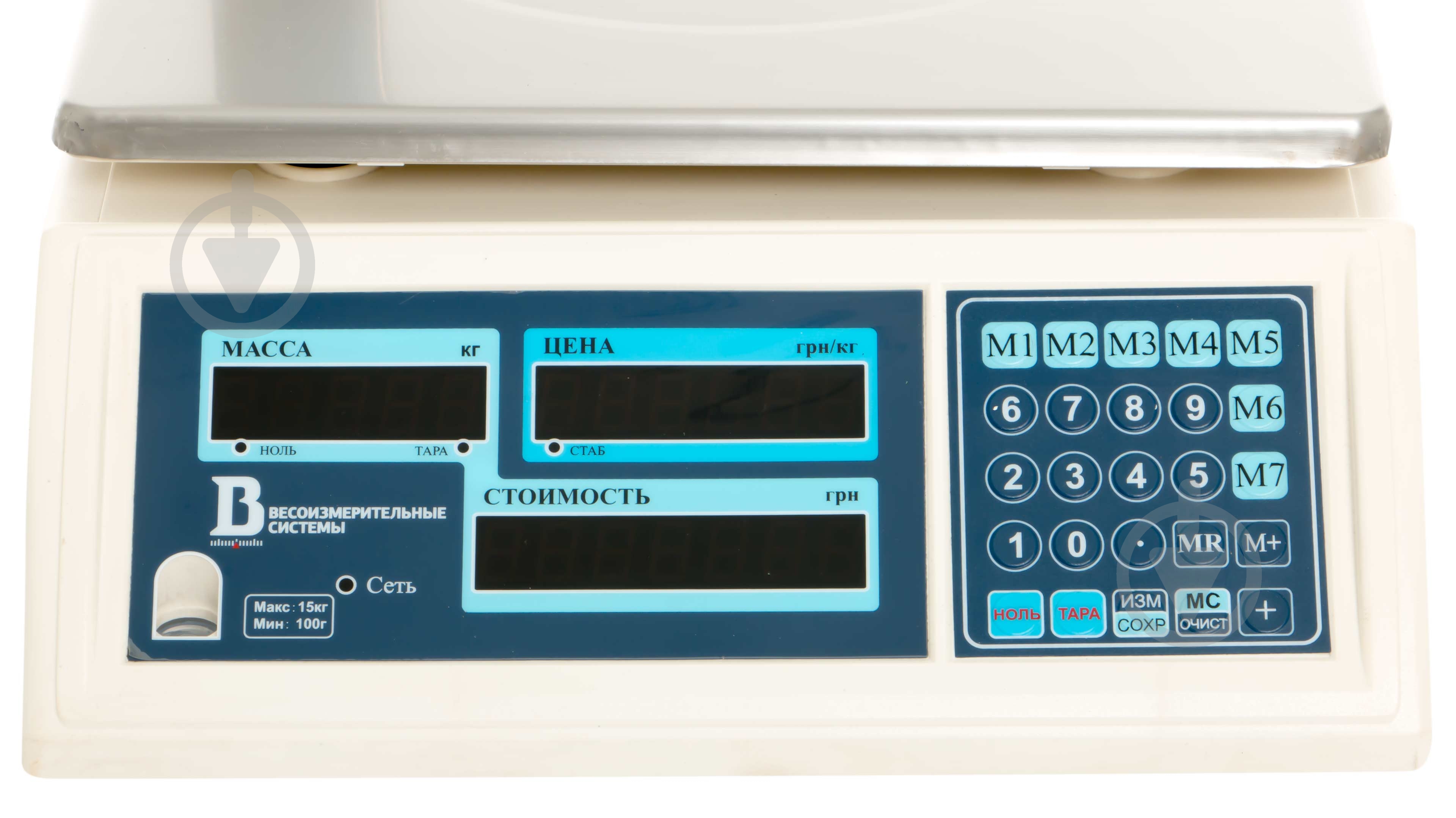 Весы торговые VIS 15ВП1-ТC 15 кг - фото 1