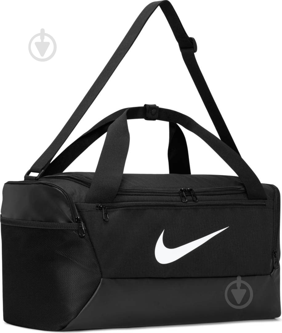 Спортивная сумка Nike Brasilia 9.5 DM3976-010 41 л черный - фото 1