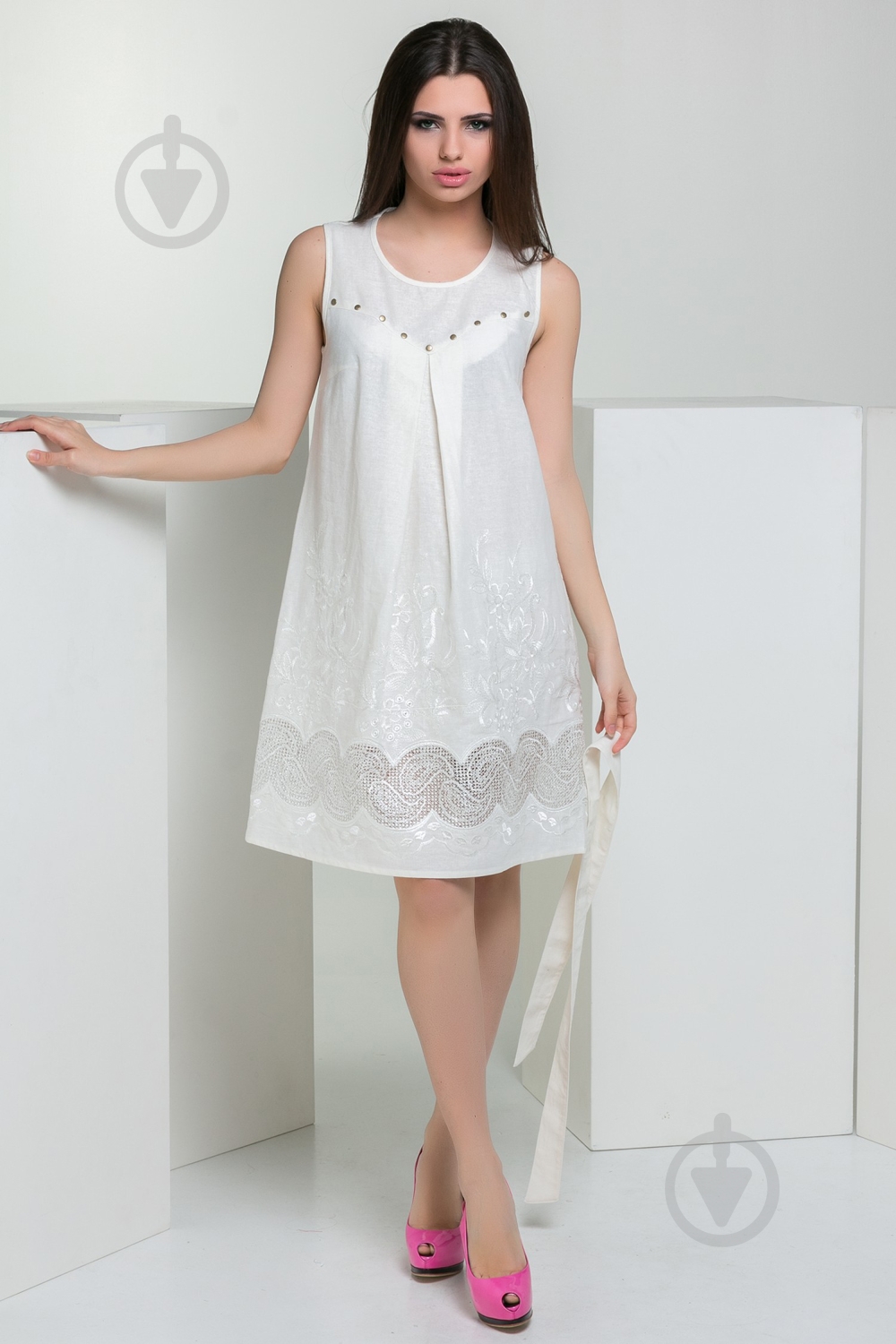 Платье Azuri р. XL молоко 5266-86 - фото 1