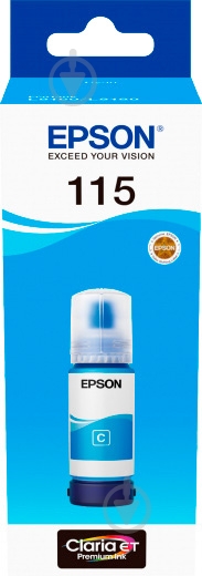 Картридж Epson 115 EcoTank (C13T07D24A) cyan - фото 1