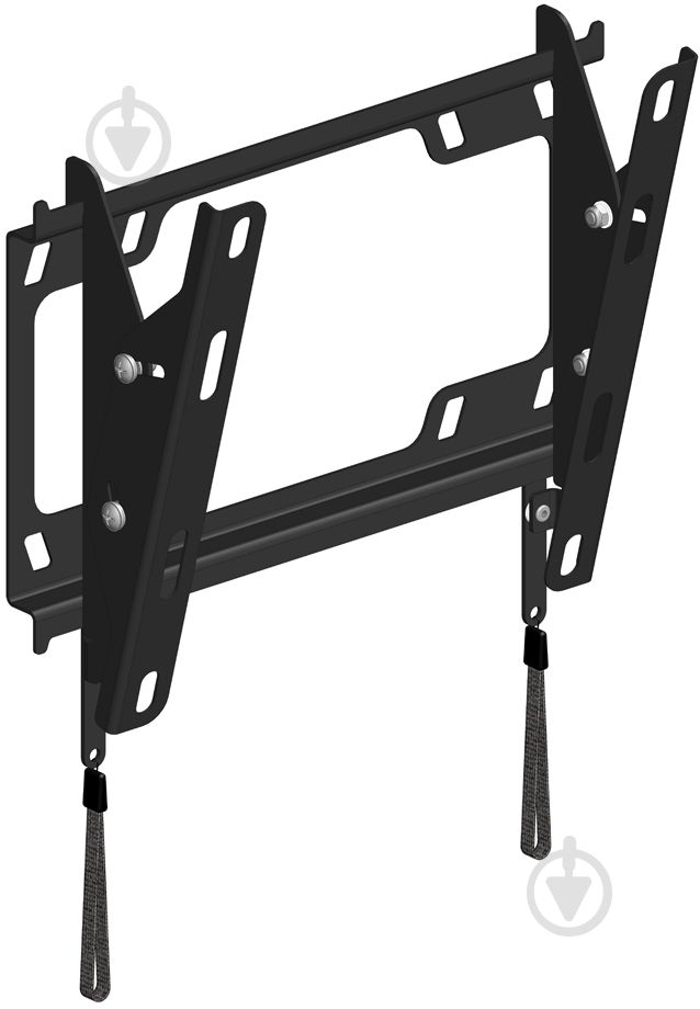 Кріплення для телевізора KSL Simpler 28EN похилі 19"-43" чорний - фото 1