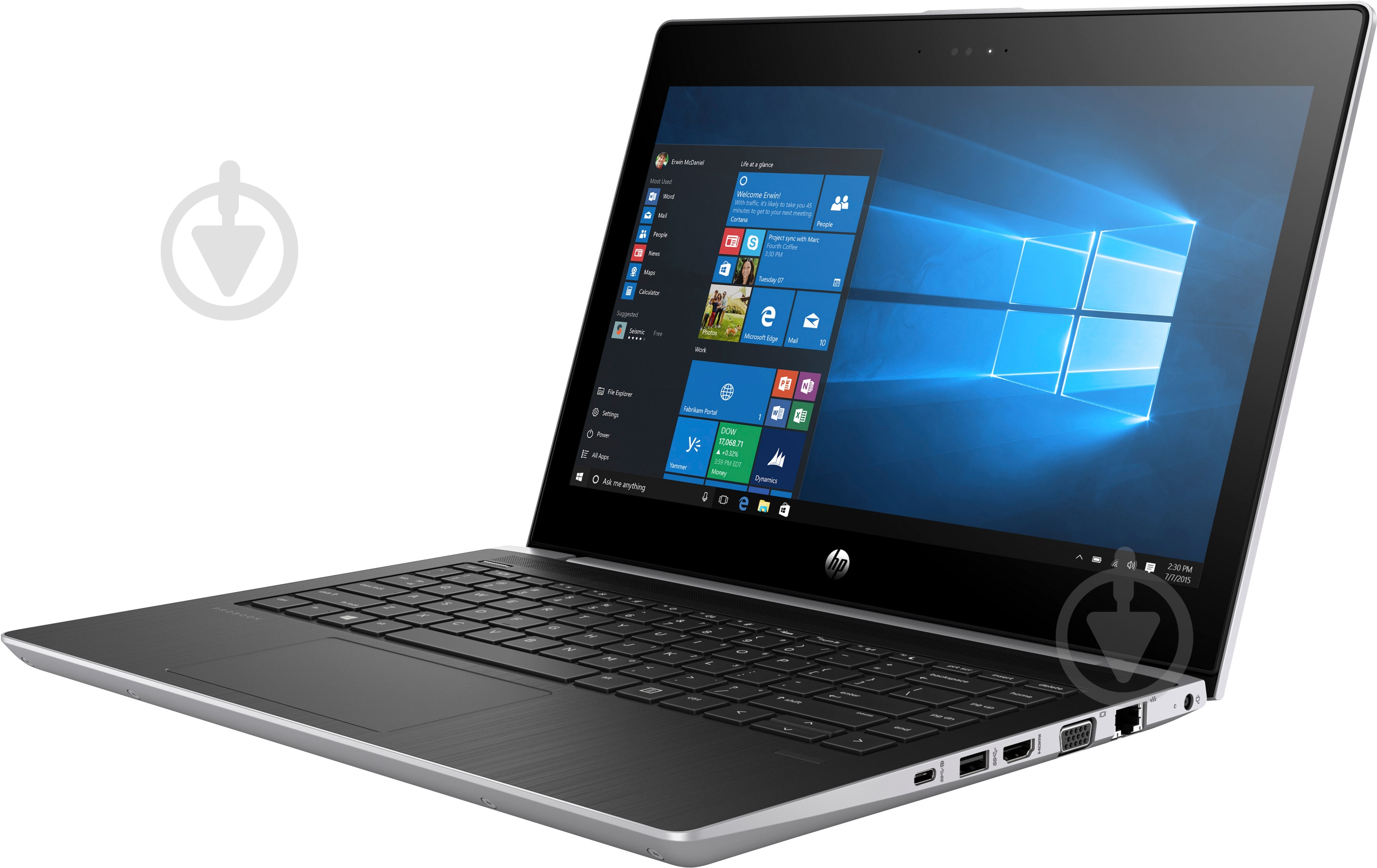 Ноутбук HP ProBook 430 G5 13.3" (3DN84ES) silver - фото 3 Ноутбук HP ProBook 430 G5 13.3" (3DN84ES) silver - фото 3