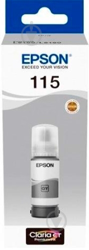 Контейнер із чорнилом Epson 115 EcoTank (C13T07D54A) сірий - фото 1