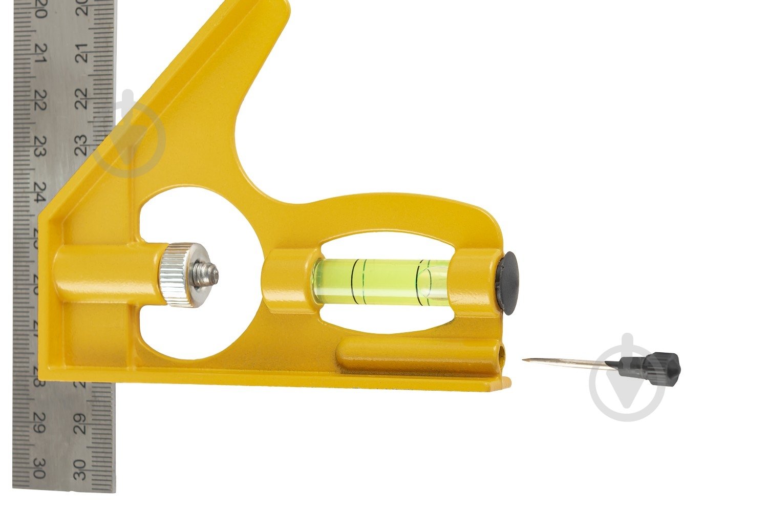 Угольник MasterTool 300 мм с капсулой 30-3510 - фото 4