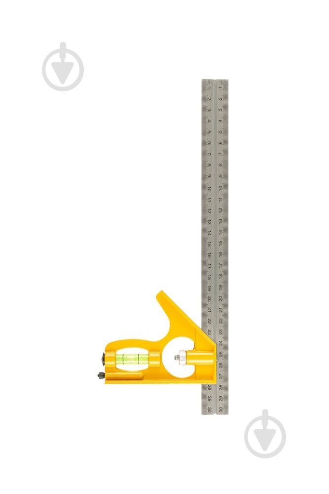 Угольник MasterTool 300 мм с капсулой 30-3510 - фото 2