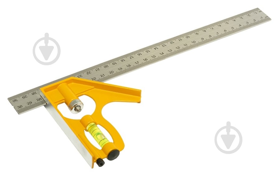 Угольник MasterTool 300 мм с капсулой 30-3510 - фото 1