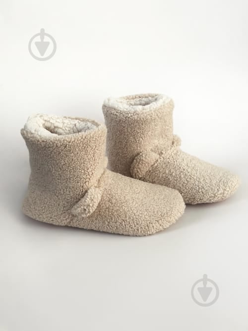 Тапки домашние Twins TEDDI 11023 р.40 молочный - фото 1