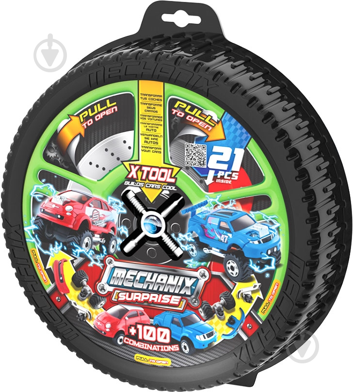 Ігровий набір транспорту Mechanix Surprise в асортименті 1:36 14000 - фото 2 Ігровий набір транспорту Mechanix Surprise в асортименті 1:36 14000 - фото 2
