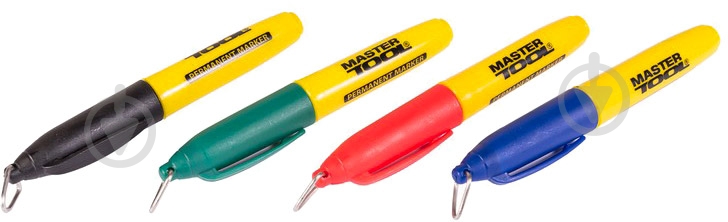 Набор маркеров MasterTool 4 шт. 14-1822 - фото 4 Набор маркеров MasterTool 4 шт. 14-1822 - фото 4