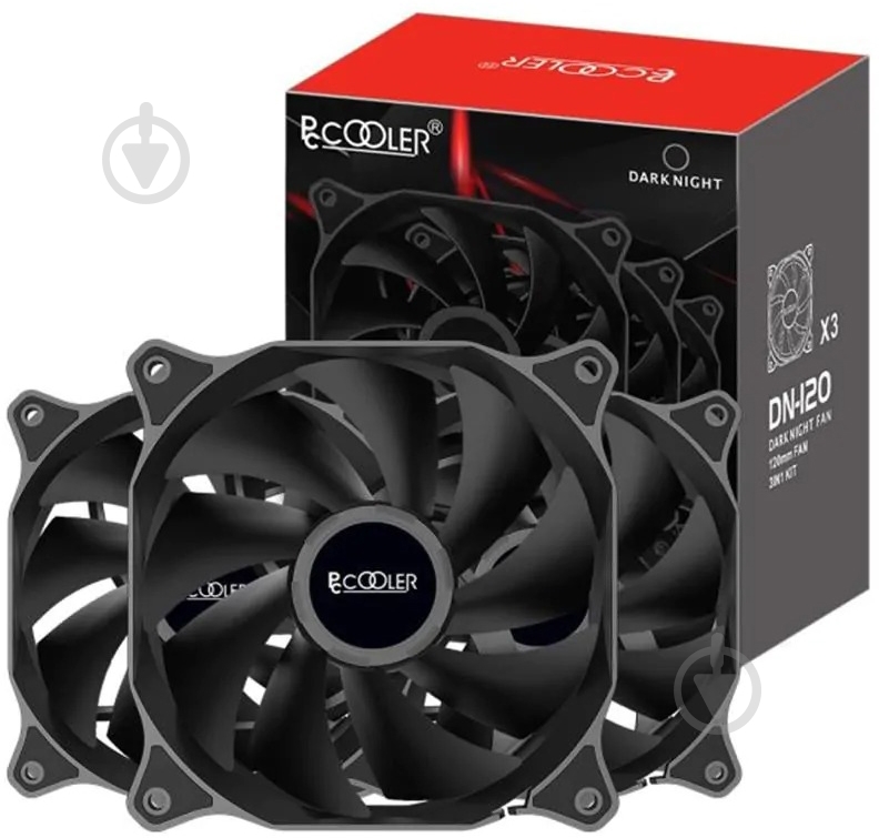 Корпусный кулер PcCooler DN 120 BK 3in1 - фото 6