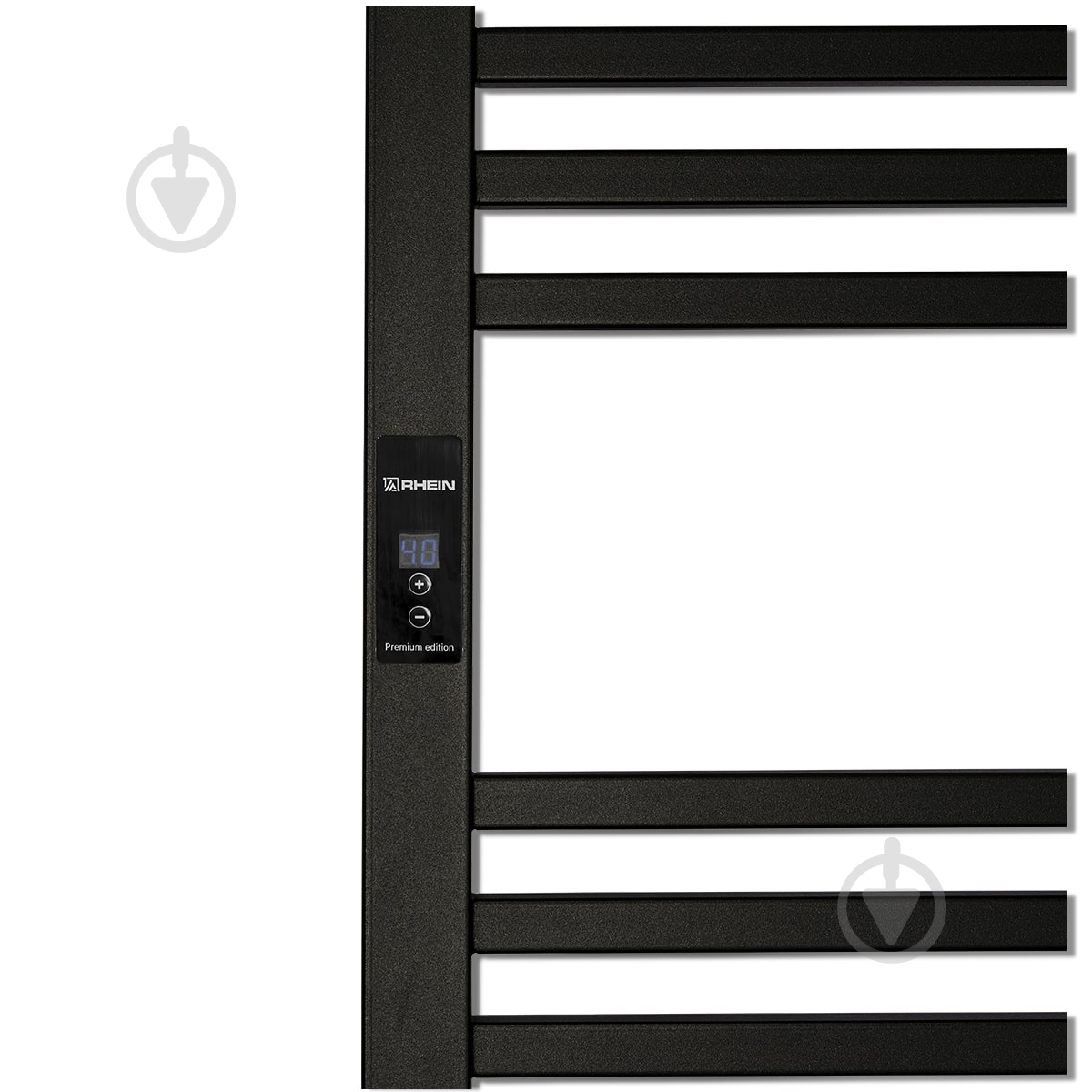 Рушникосушарка електрична Rhein Adam S14 500х900 E L PE/MAT RAL9005 330W - фото 5